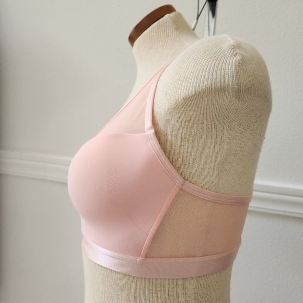Victorias's Secret Elegant Pink Mesh Bra - Picture 5 of 11